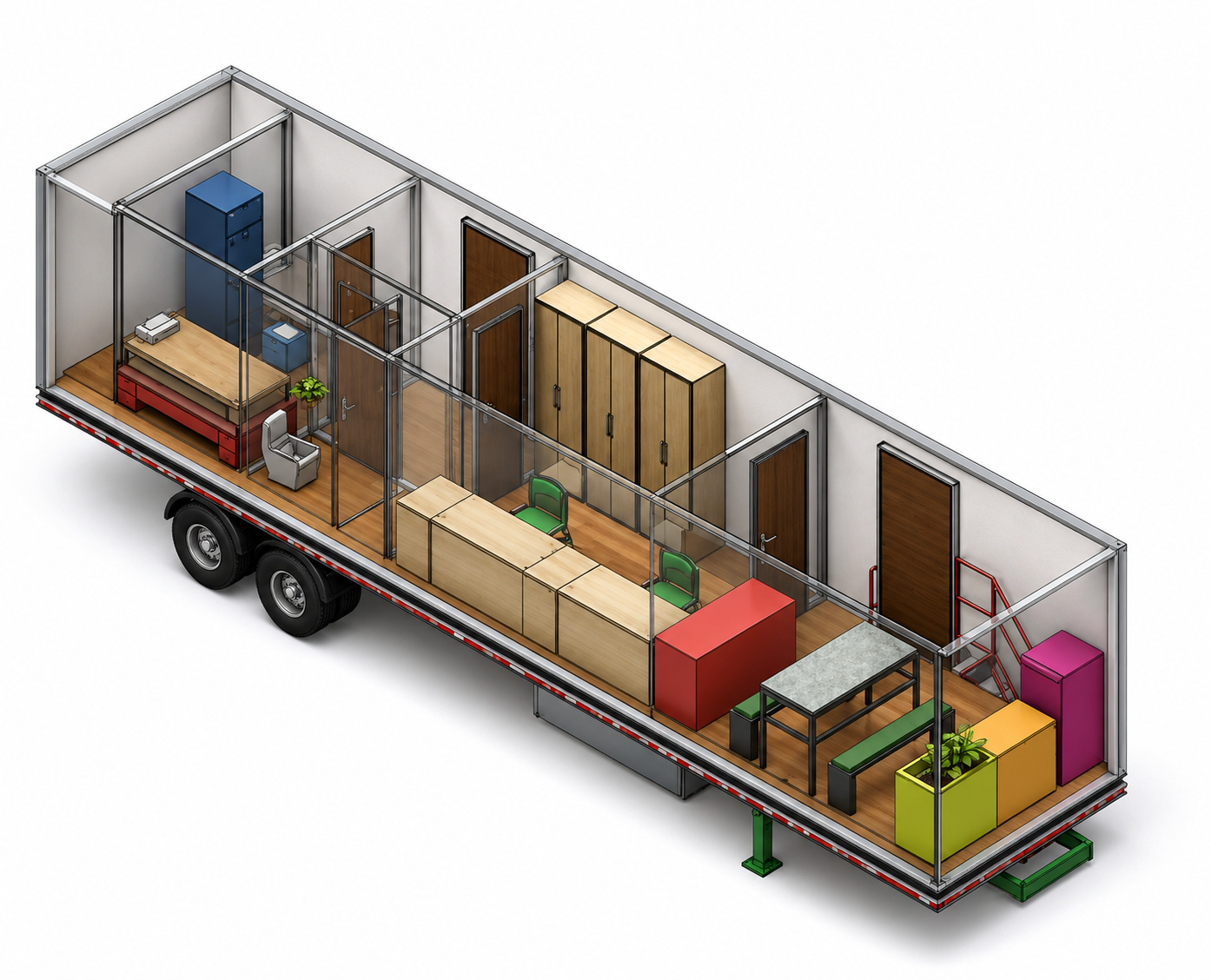 Container Camp House Infrastructure Design