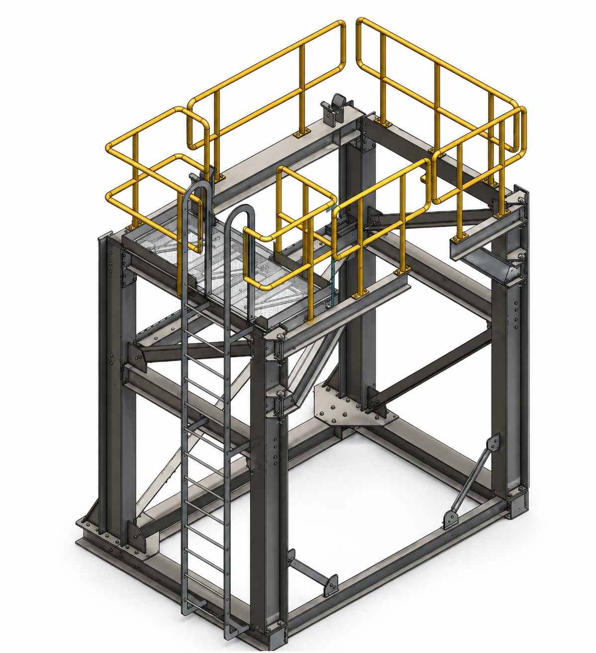 KEMEX SCREEN Maintenance and Washdown Bay Steel Structure Design — image 2