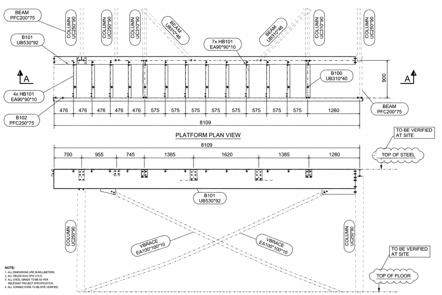 Paddington Walkway Structure — image 4