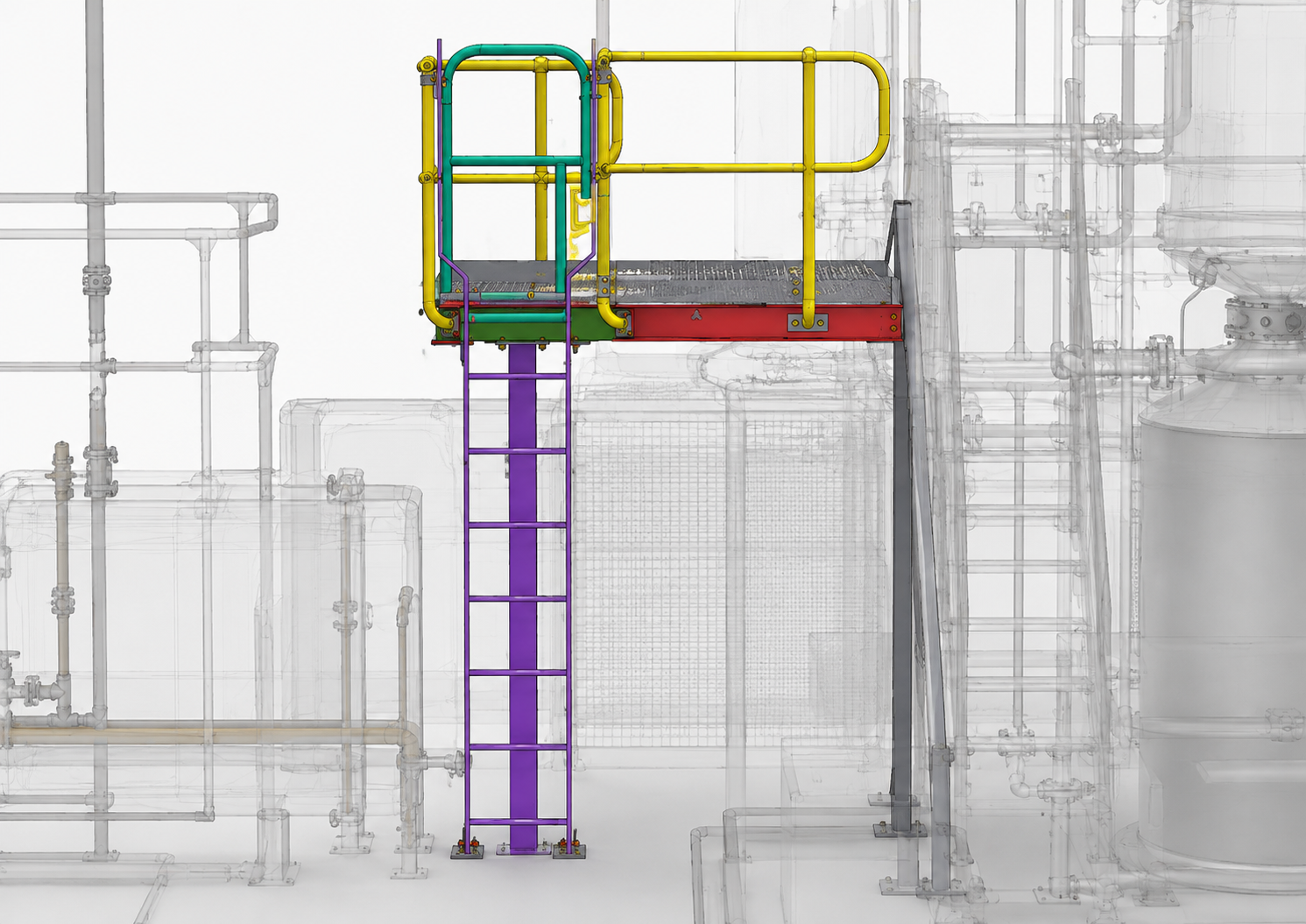 REGIS Hydraulic Pump Access Platform — image 4