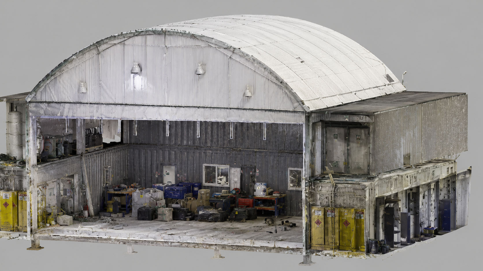 Warehouse Access Way Modification — Beta Hunt Handrail
