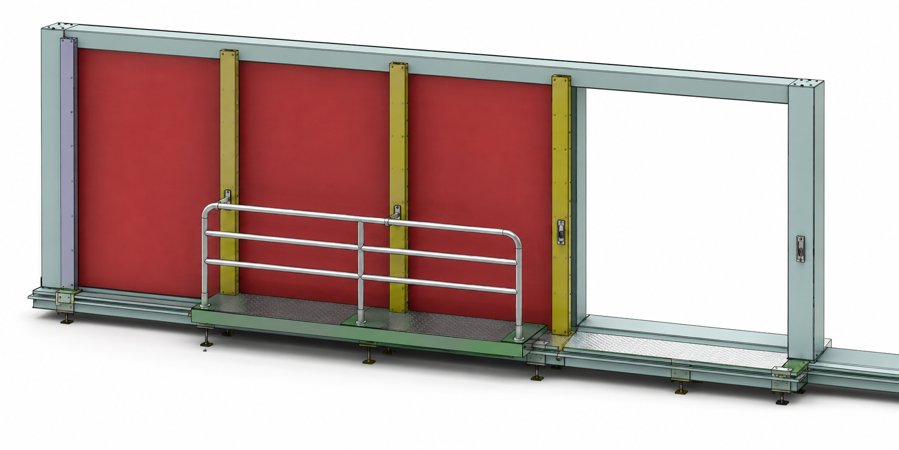 Warehouse Access Way Modification — Beta Hunt Handrail — image 6